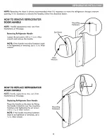 Предварительный просмотр 11 страницы Kenmore 795.7203 Series Use & Care Manual