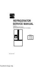 Preview for 1 page of Kenmore 795.72032 Service Manual