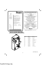 Preview for 74 page of Kenmore 795.72032 Service Manual