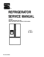 Kenmore 795. 72062.21 series Service Manual preview