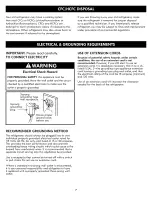 Preview for 7 page of Kenmore 795.7209 Use & Care Manual