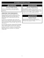 Preview for 9 page of Kenmore 795.7209 Use & Care Manual