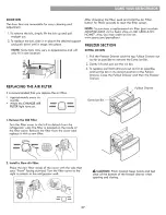 Preview for 27 page of Kenmore 795.7209 Use & Care Manual