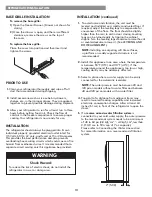 Предварительный просмотр 10 страницы Kenmore 795.7230 Use & Care Manual