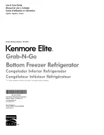 Kenmore 795.7235 Use & Care Manual preview
