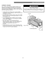 Preview for 21 page of Kenmore 795.7235 Use & Care Manual