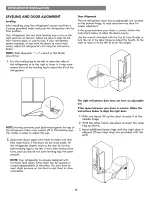 Предварительный просмотр 16 страницы Kenmore 795.7237 Series Use & Care Manual