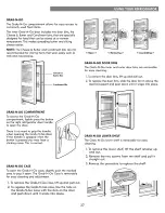 Предварительный просмотр 27 страницы Kenmore 795.7237 Series Use & Care Manual