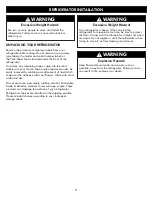 Preview for 9 page of Kenmore 795.7248 Use & Care Manual