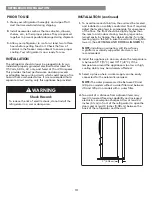 Preview for 10 page of Kenmore 795.7248 Use & Care Manual