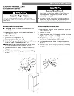 Preview for 13 page of Kenmore 795.7303 Series Use & Care Manual