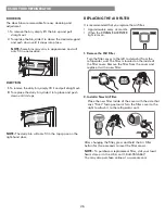 Preview for 27 page of Kenmore 795.7313 Series Use & Care Manual