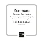 Preview for 92 page of Kenmore 795.7313 Series Use & Care Manual