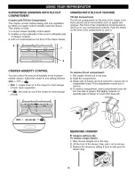 Preview for 18 page of Kenmore 795.751924 Owner'S Manual