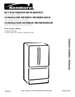 Kenmore 795.7830 Series Use & Care Manual preview