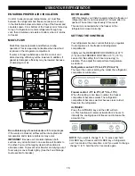 Preview for 16 page of Kenmore 795.7830 Series Use & Care Manual