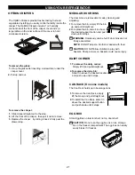 Preview for 21 page of Kenmore 795.7830 Series Use & Care Manual