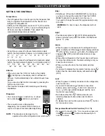 Preview for 16 page of Kenmore 795.7840 Series Use & Care Manual