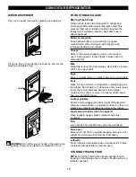 Preview for 19 page of Kenmore 795.7840 Series Use & Care Manual