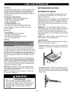 Preview for 20 page of Kenmore 795.7840 Series Use & Care Manual