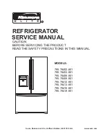 Kenmore 795.78402.801 Service Manual предпросмотр