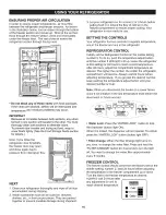 Предварительный просмотр 16 страницы Kenmore 795.7901 Series Use & Care Manual