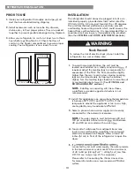 Preview for 10 page of Kenmore 795.7940 Series Use & Care Manual