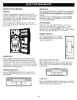 Preview for 20 page of Kenmore 795.7940 Series Use & Care Manual