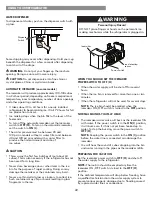 Preview for 22 page of Kenmore 795.7940 Series Use & Care Manual