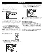 Preview for 25 page of Kenmore 795.7940 Series Use & Care Manual