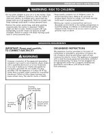 Preview for 5 page of Kenmore 796.2947 Series Use & Care Manual