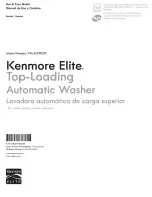 Предварительный просмотр 1 страницы Kenmore 796.3121 Use & Care Manual