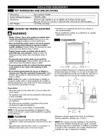 Preview for 7 page of Kenmore 796.3140* Use & Care Manual