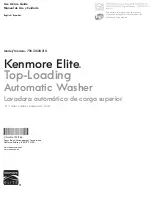 Предварительный просмотр 1 страницы Kenmore 796.3141#31# Use & Care Manual