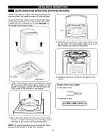 Предварительный просмотр 8 страницы Kenmore 796.3142 Series Use & Care Manual