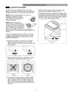 Предварительный просмотр 11 страницы Kenmore 796.3142 Series Use & Care Manual