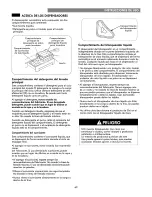 Предварительный просмотр 49 страницы Kenmore 796.3142 Series Use & Care Manual