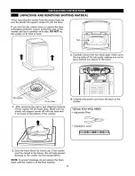 Preview for 8 page of Kenmore 796.3146 Series Use & Care Manual