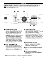 Preview for 12 page of Kenmore 796.3146 Series Use & Care Manual