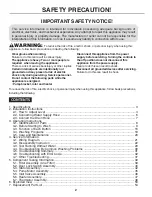 Предварительный просмотр 2 страницы Kenmore 796.3152#21 Service Manual