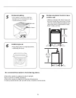 Предварительный просмотр 5 страницы Kenmore 796.3152#21 Service Manual