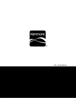 Предварительный просмотр 2 страницы Kenmore 796.40019 Service Manual