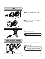 Предварительный просмотр 54 страницы Kenmore 796.40019 Service Manual