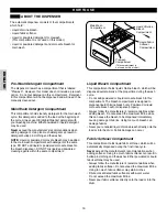 Preview for 16 page of Kenmore 796.4044 Series Use & Care Manual