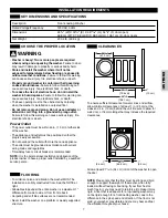 Предварительный просмотр 7 страницы Kenmore 796.4051 Use & Care Manual