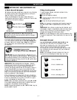 Предварительный просмотр 17 страницы Kenmore 796.4051 Use & Care Manual