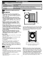 Предварительный просмотр 7 страницы Kenmore 796.4118#31 Series Use & Care Manual