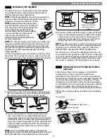 Предварительный просмотр 11 страницы Kenmore 796.4118#31 Series Use & Care Manual