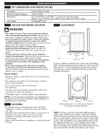 Preview for 7 page of Kenmore 796.41182310 Use & Care Manual