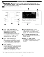 Preview for 43 page of Kenmore 796.41182310 Use & Care Manual